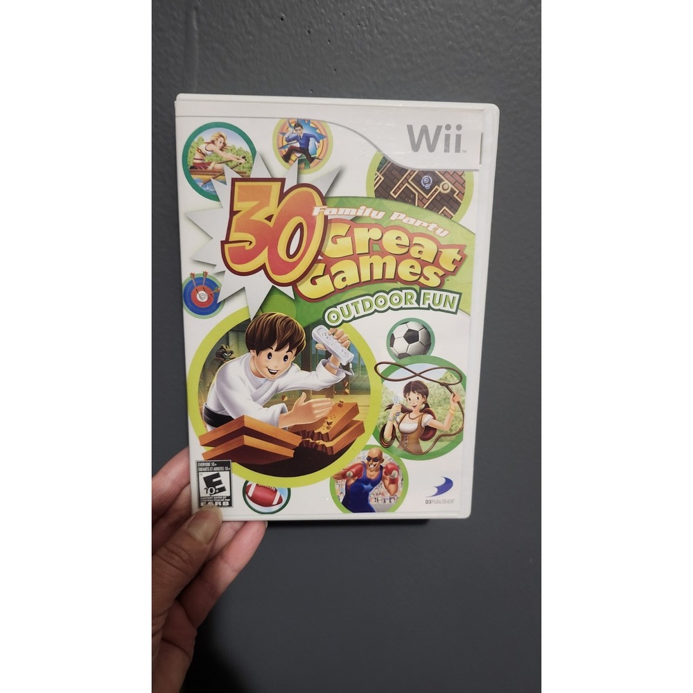 Family Party: 30 Great Games Outdoor Fun - Nintendo  Wii‎ Game
